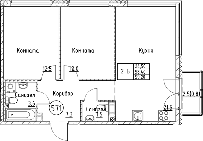 Планировка квартиры