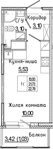 Планировка квартиры