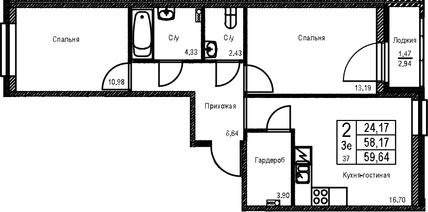 Планировка квартиры