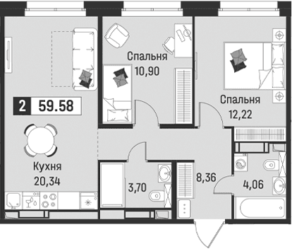 Планировка квартиры