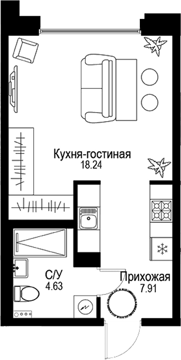 Планировка квартиры