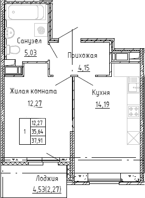 Планировка квартиры