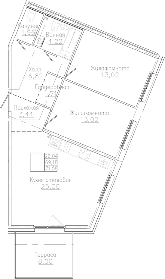 Планировка квартиры