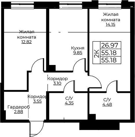 Планировка квартиры