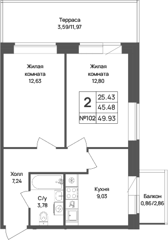 Планировка квартиры
