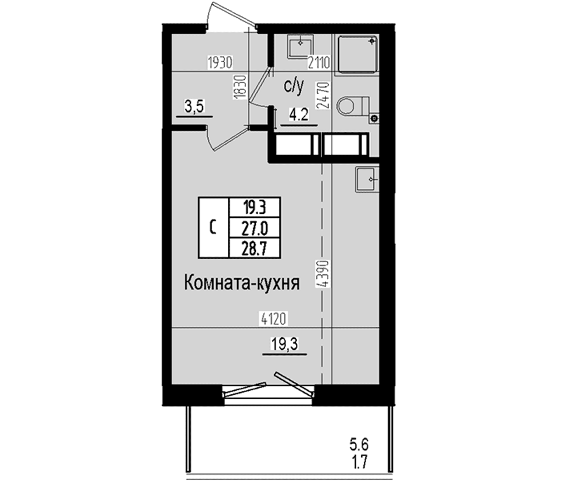 Планировка квартиры