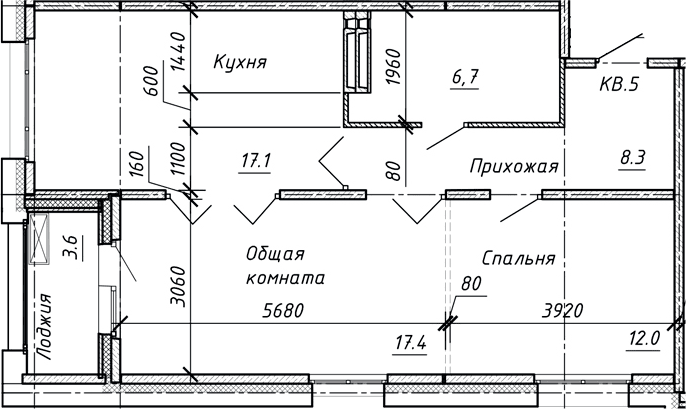 Планировка квартиры