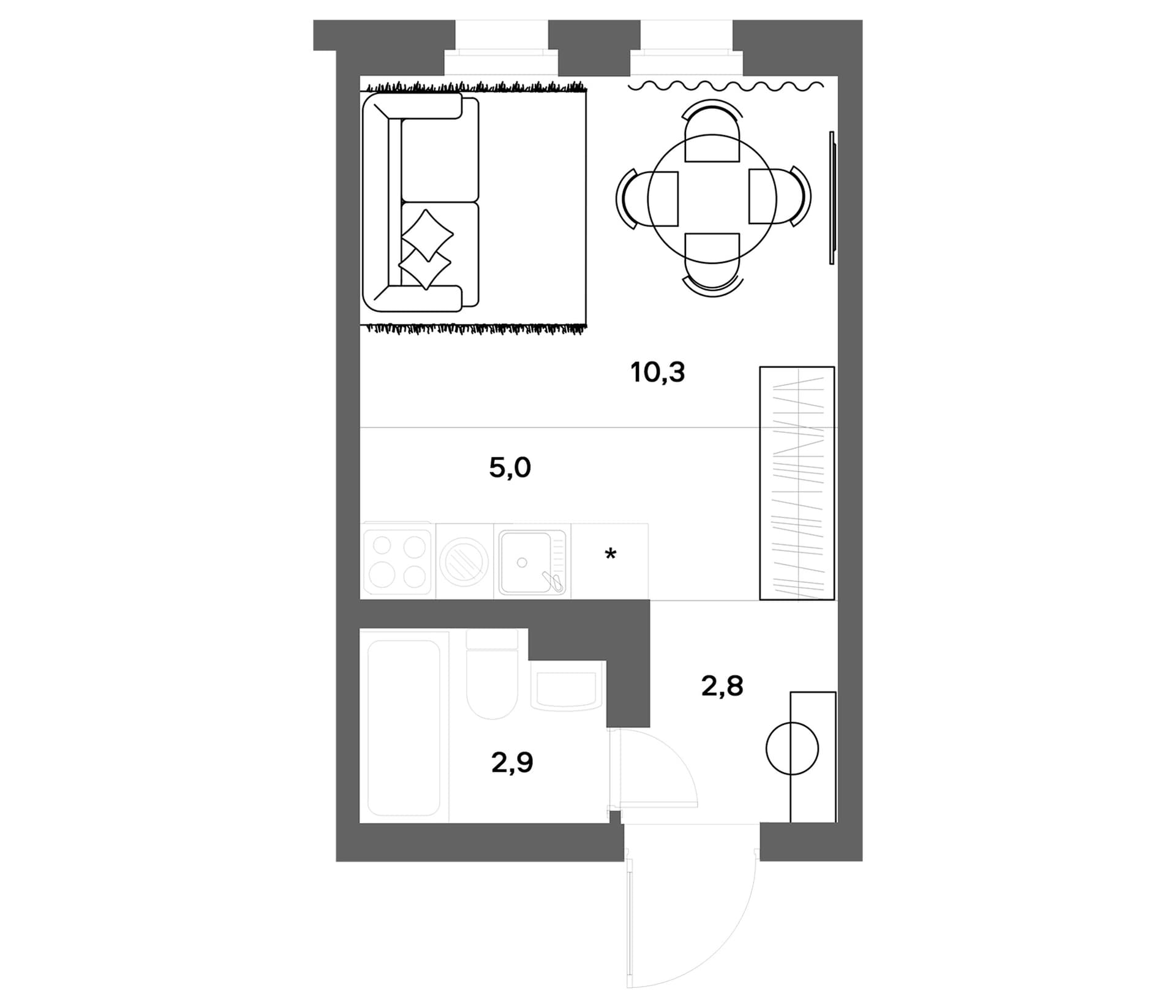 Планировка квартиры