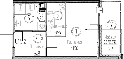 Планировка квартиры
