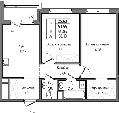 Планировка квартиры