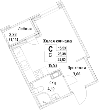 Планировка квартиры