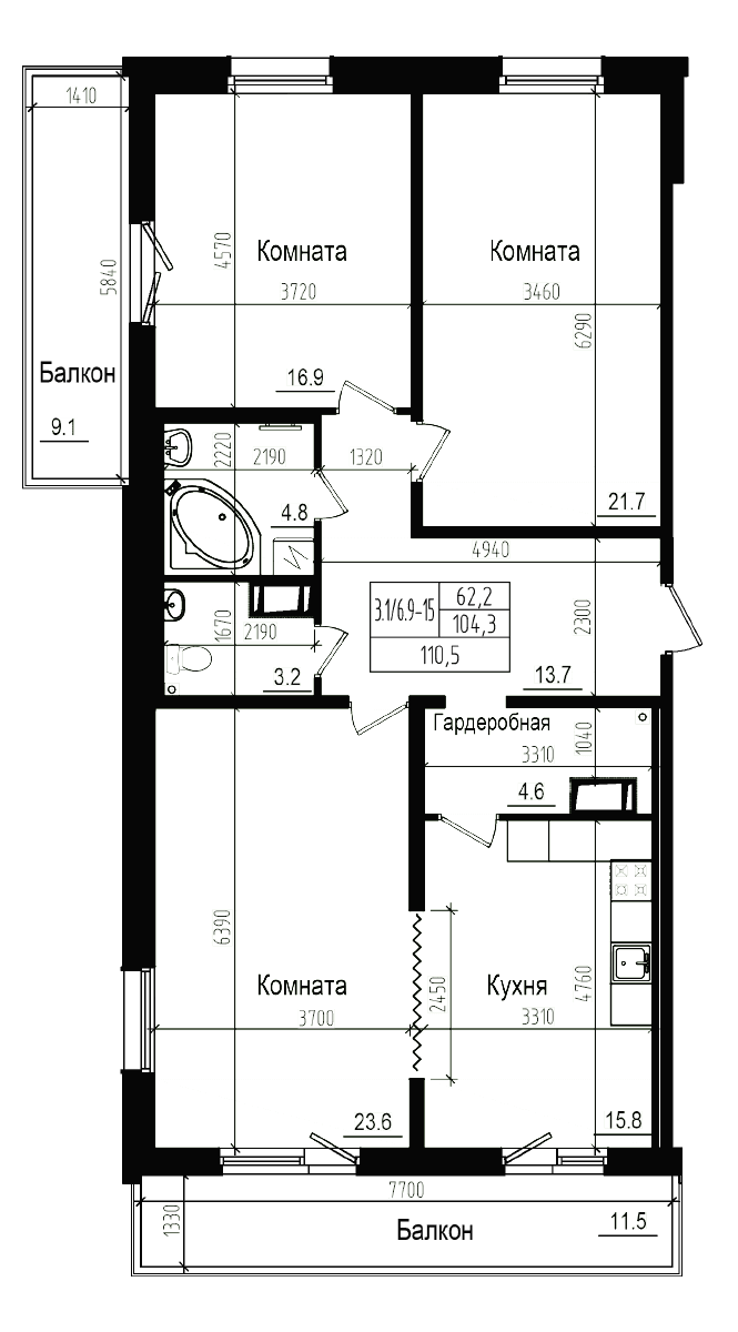 Планировка квартиры