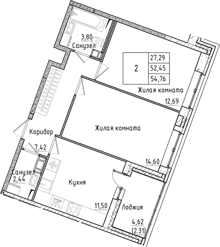 Планировка квартиры