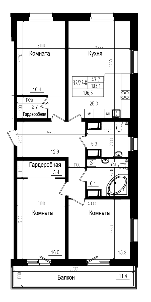 Планировка квартиры