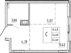 Планировка квартиры