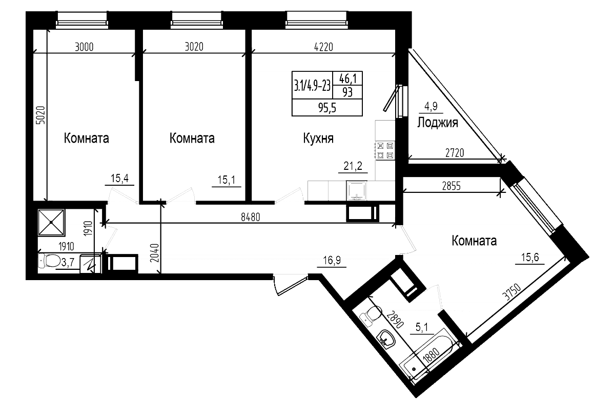 Планировка квартиры
