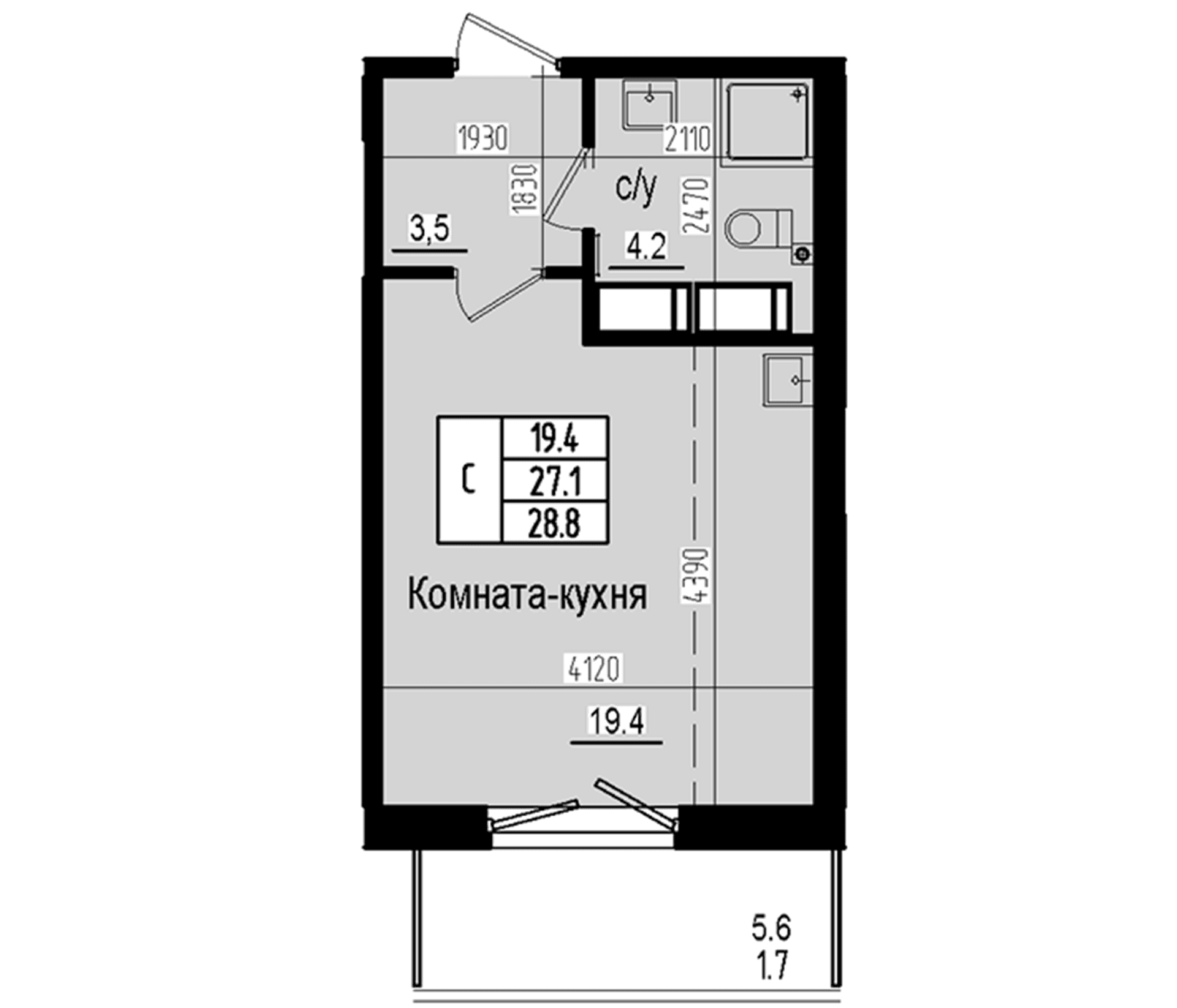 Планировка квартиры
