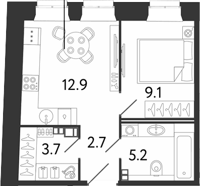 Планировка квартиры