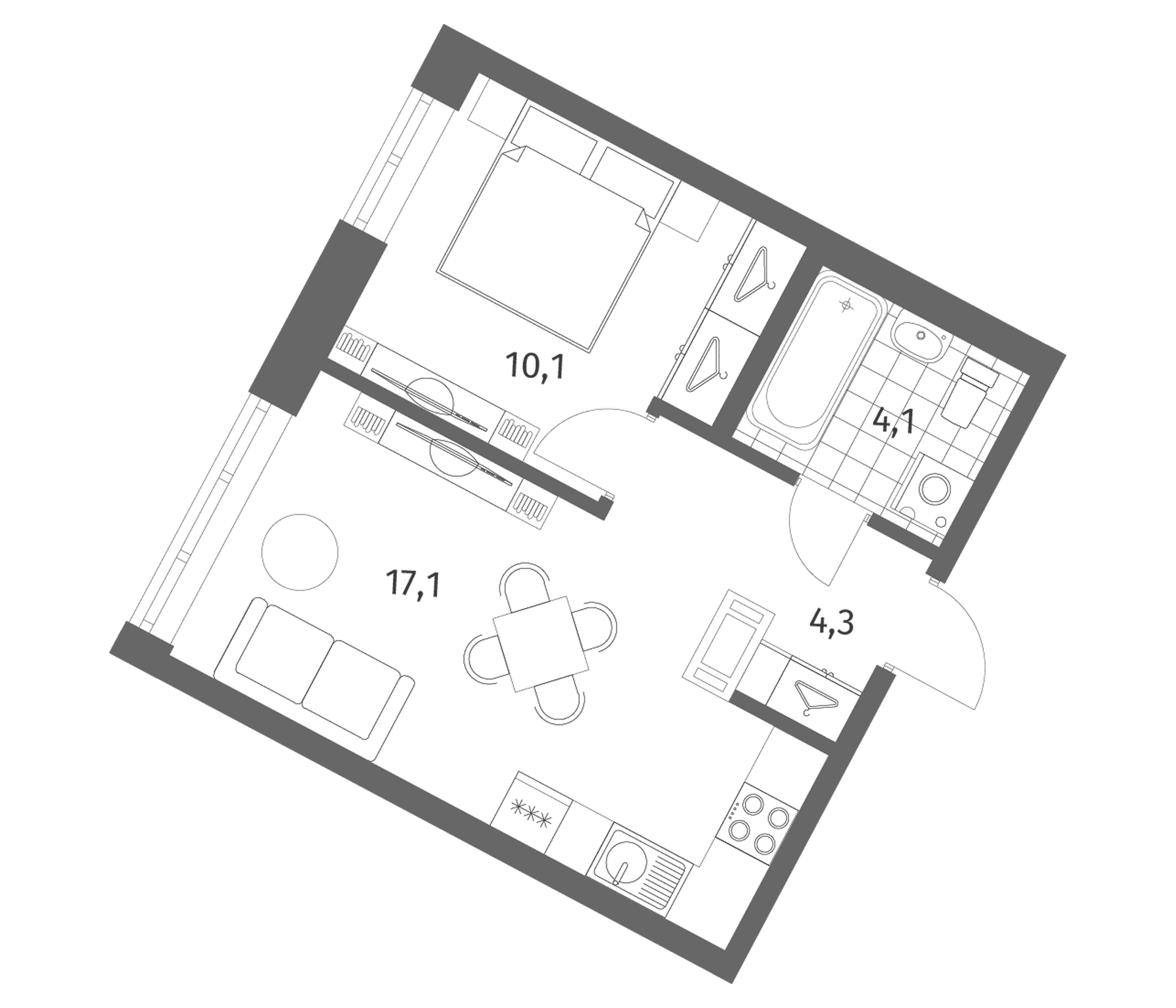 Планировка квартиры
