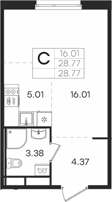 Планировка квартиры