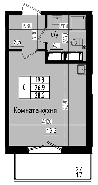 Планировка квартиры