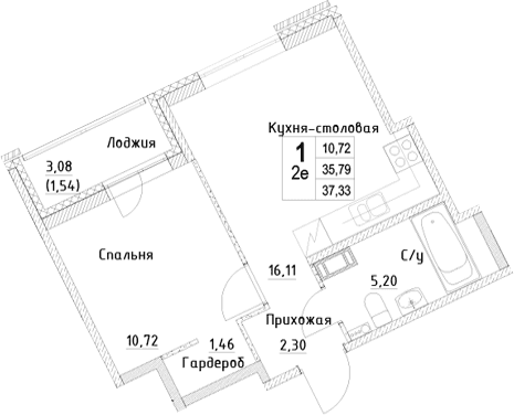 Планировка квартиры