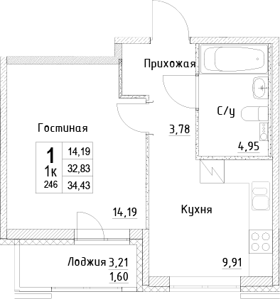 Планировка квартиры
