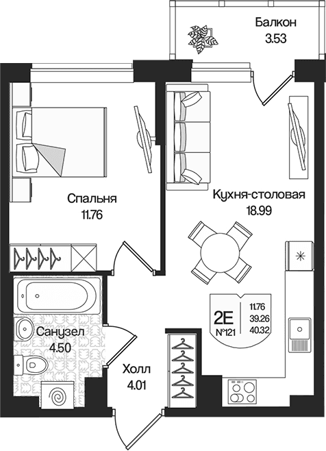 Планировка квартиры
