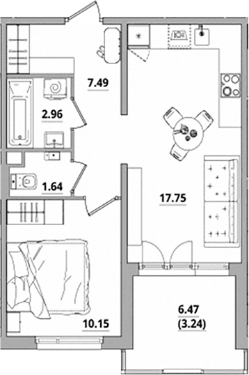 Планировка квартиры