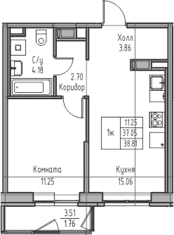 Планировка квартиры