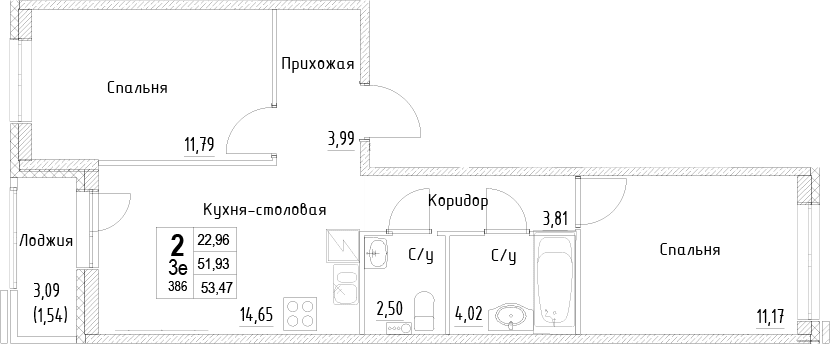 Планировка квартиры