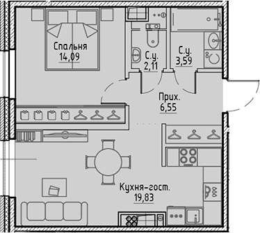 Планировка квартиры