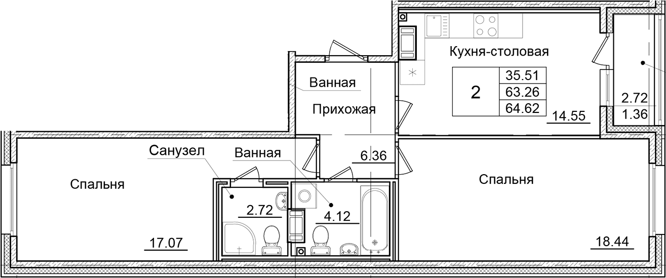 Планировка квартиры