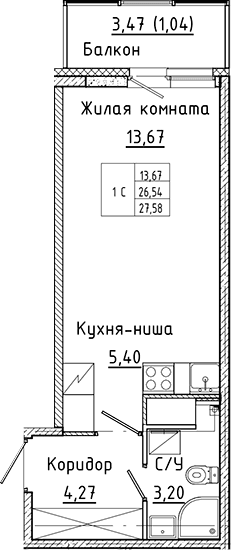 Планировка квартиры