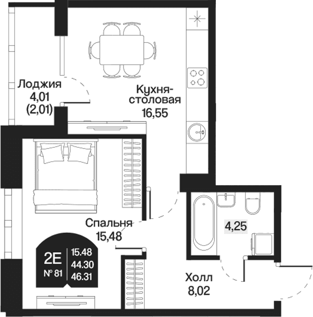 Планировка квартиры