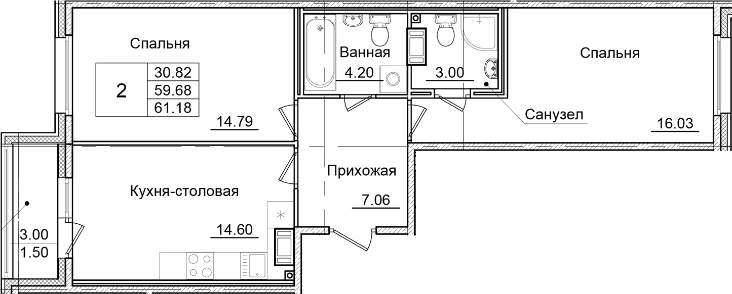 Планировка квартиры