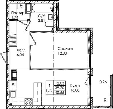 Планировка квартиры