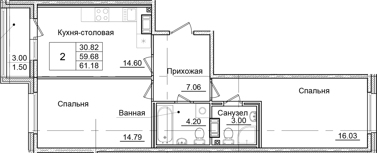 Планировка квартиры