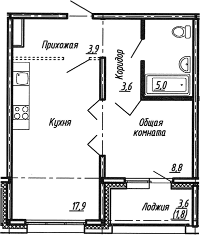 Планировка квартиры