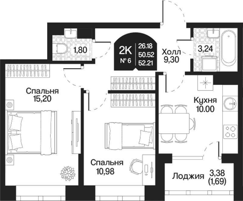 Планировка квартиры