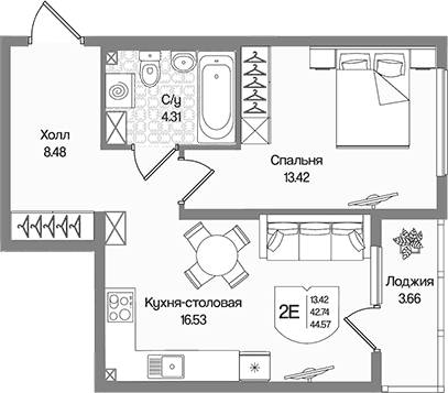 Планировка квартиры