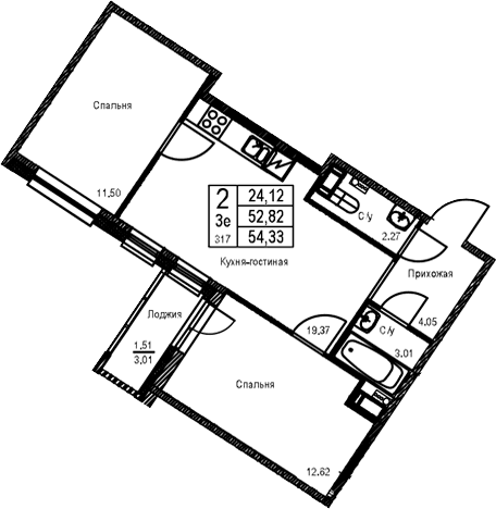 Планировка квартиры