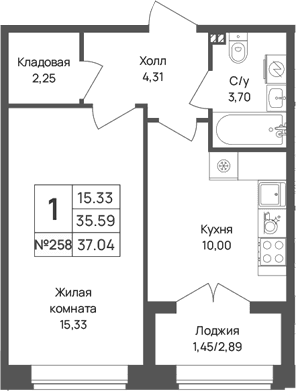 Планировка квартиры