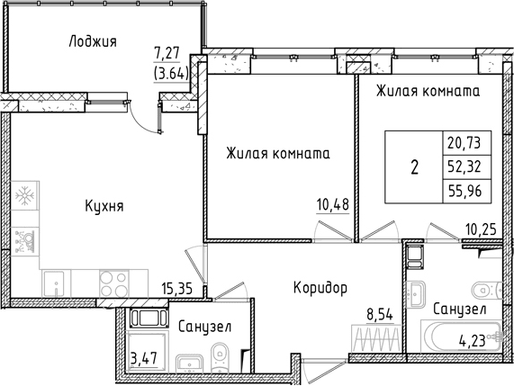 Планировка квартиры