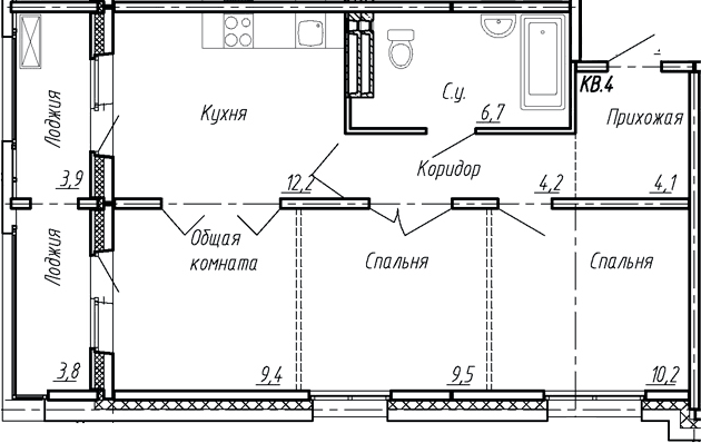 Планировка квартиры