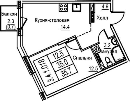 Планировка квартиры
