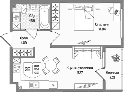 Планировка квартиры