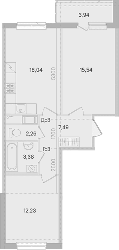 Планировка квартиры