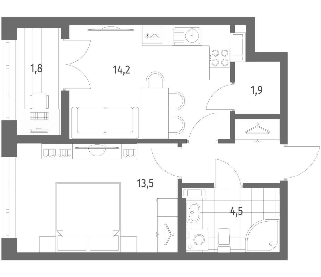 Планировка квартиры