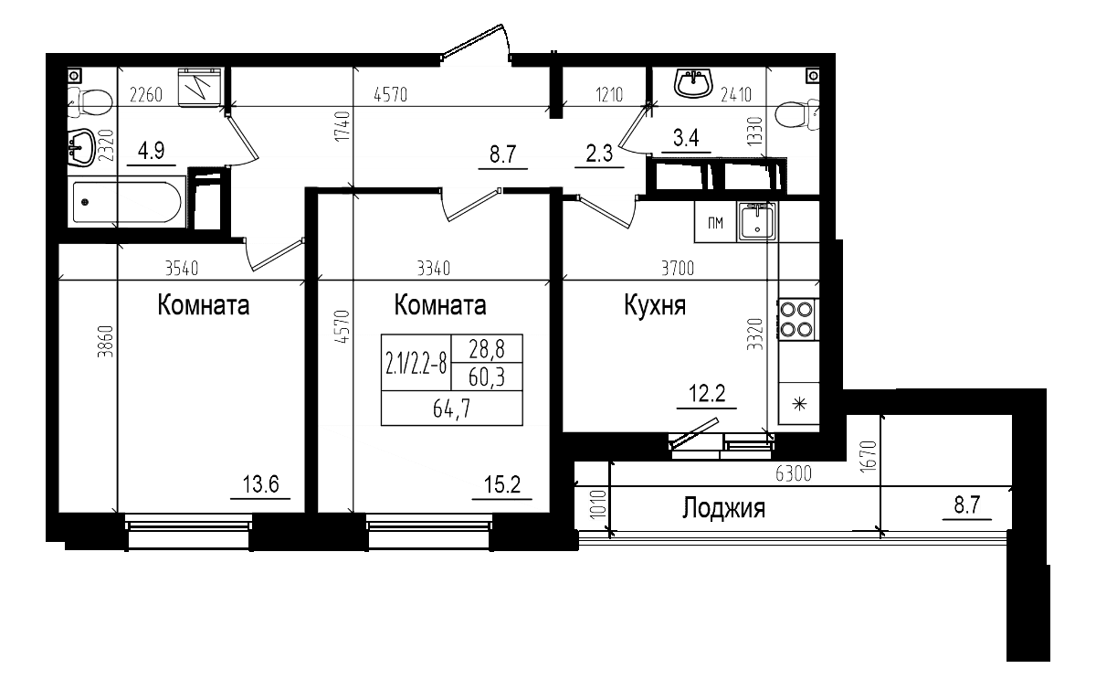 Планировка квартиры